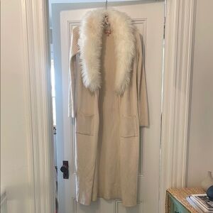 Show Me Your Mumu Faux Fur Long Cardigan Bundle